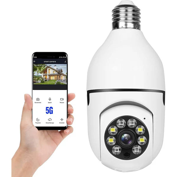 Bombillo Cámara Inteligente 360