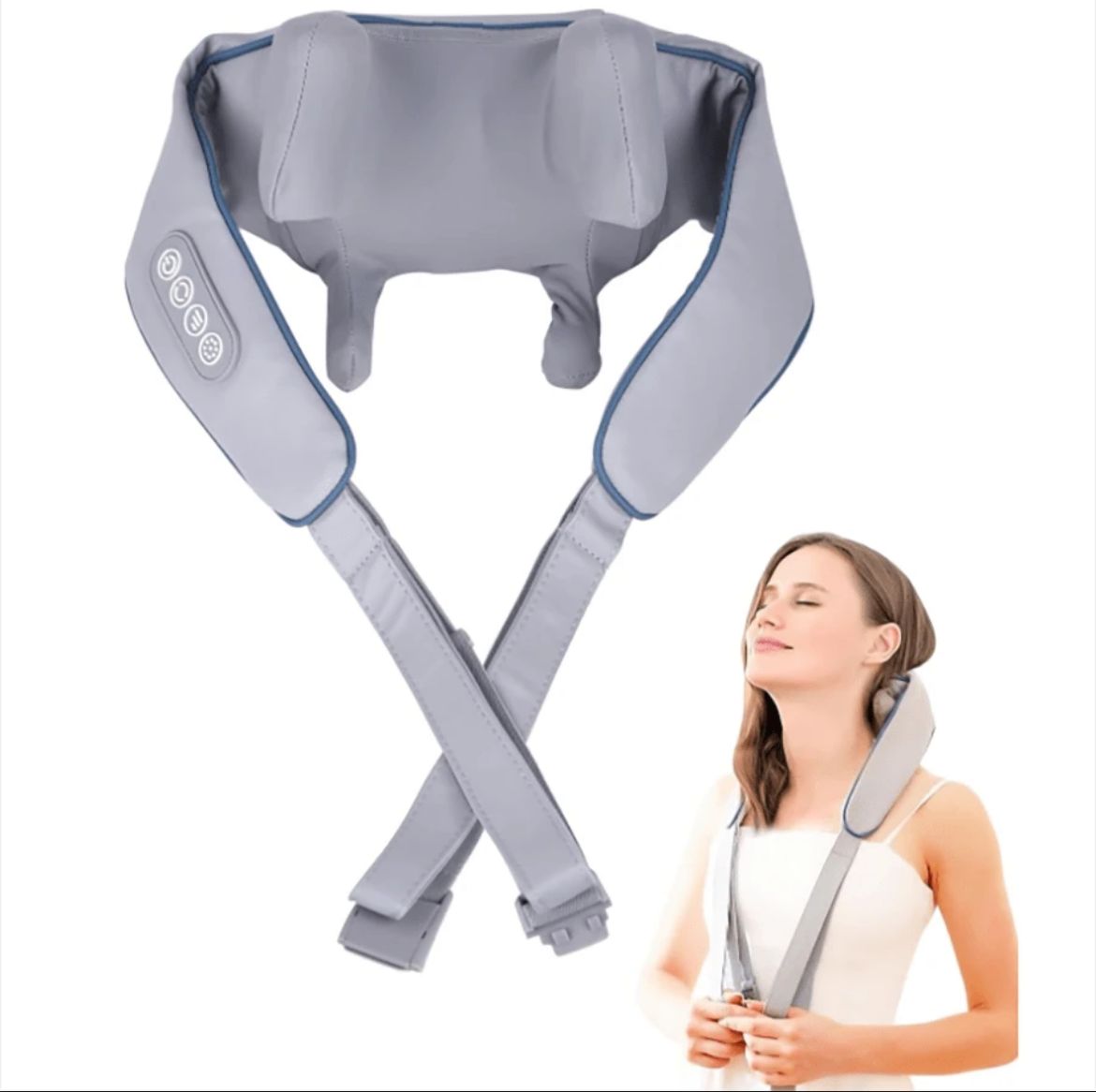 Masajeador de Cuello y Espalda con Calor