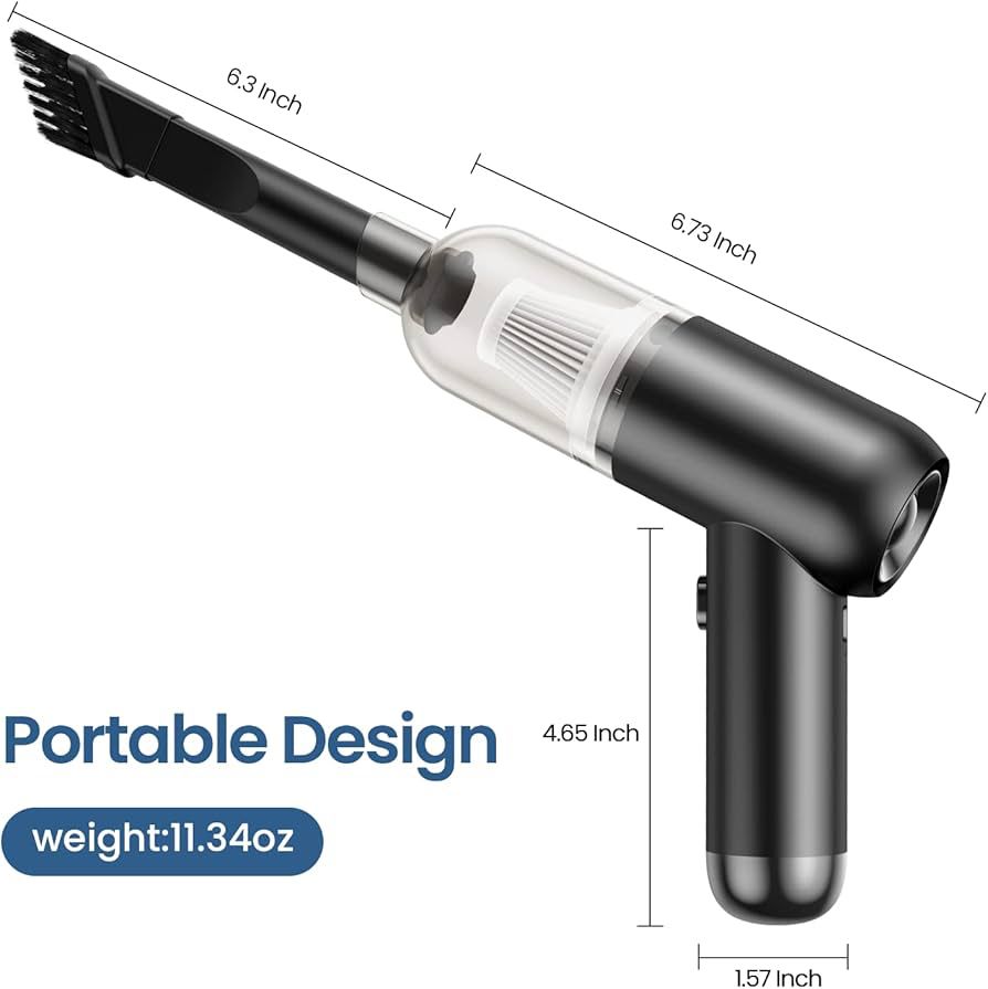 MINI ASPIRADORA PORTATIL 3 EN 1